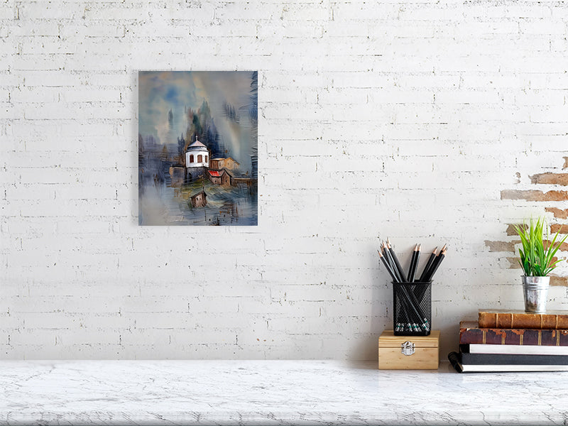 Serene Landscape Fine Art Print, Wall Art, Home Decor, Gift for Art Lovers, Living Room Decoration, Teacher Appreciation