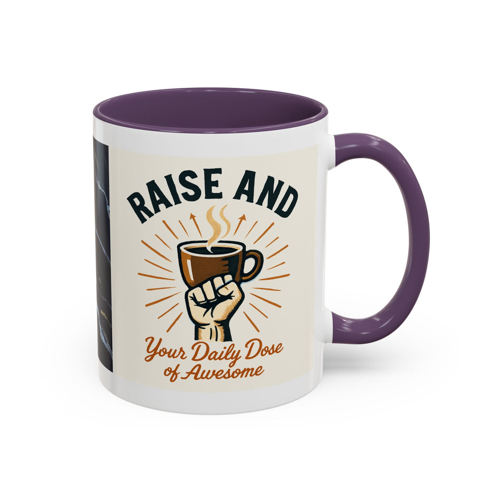 Sunshine Coffee Pour Mug Accent Coffee Mug | retro sunburst coffee design