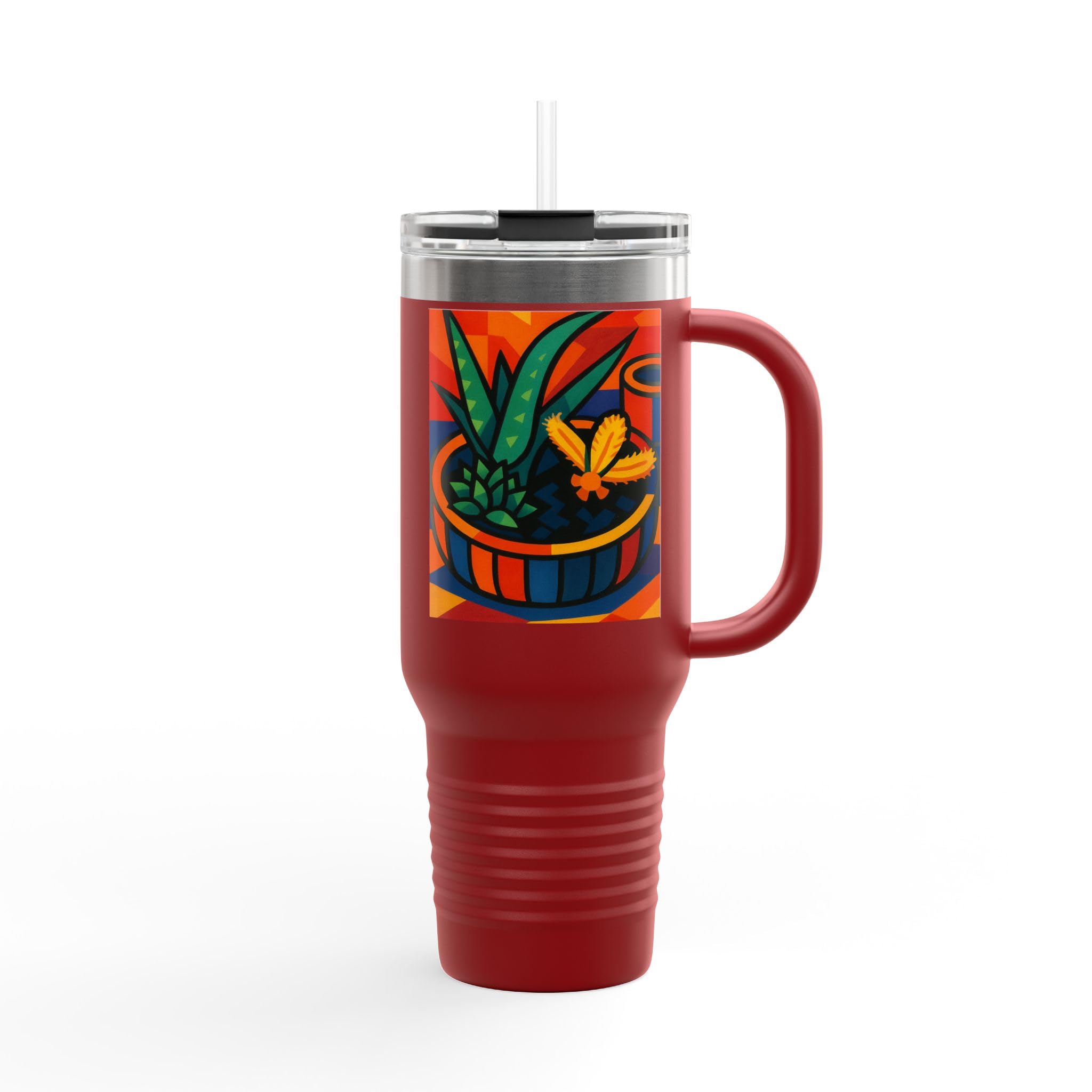 40oz Insulated Travel Mug - Eco-Friendly Leak-Proof Coffee Tumbler