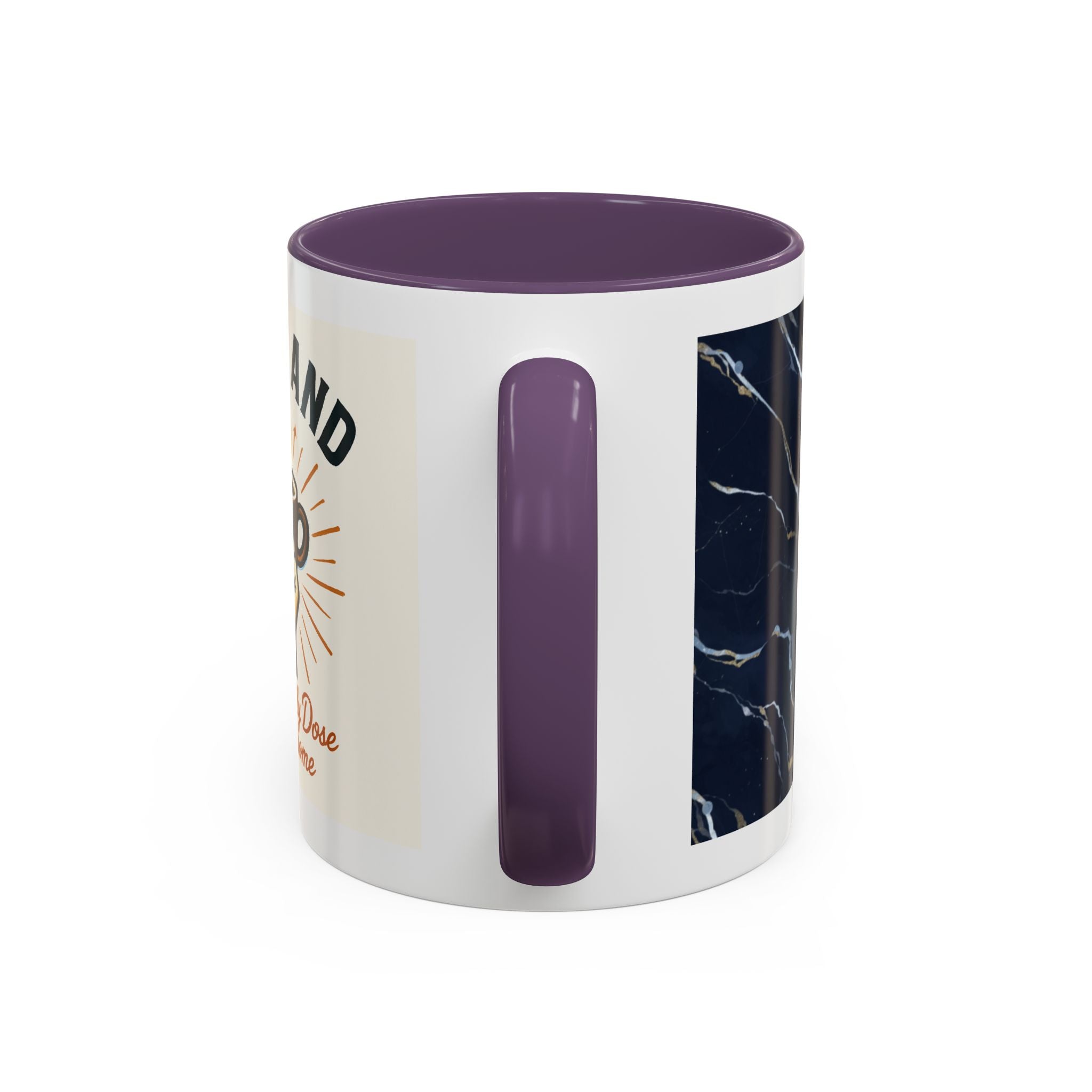 Sunshine Coffee Pour Mug Accent Coffee Mug | retro sunburst coffee design