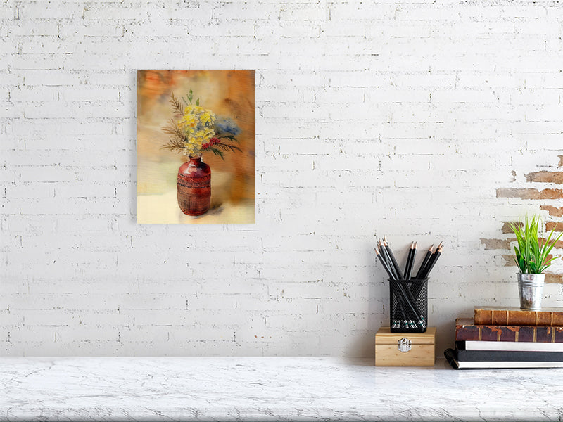Floral Wall Art Print, Elegant Home Decor, Canvas Picture for Living Room, Birthday Gift, Housewarming, Art Lover's Delight