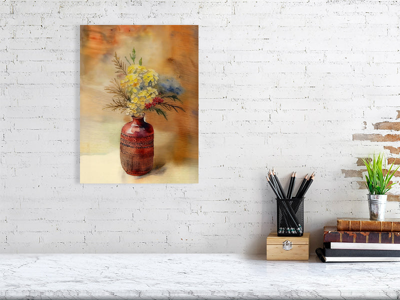 Floral Wall Art Print, Elegant Home Decor, Canvas Picture for Living Room, Birthday Gift, Housewarming, Art Lover's Delight