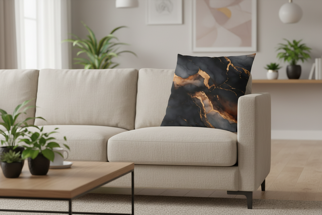 Decorative Pillow Case - Soft Polyester Pillowcase with Hidden Zipper