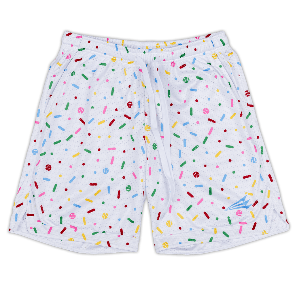 Sprinkles and Seams Mesh Lifestyle Baseball Shorts