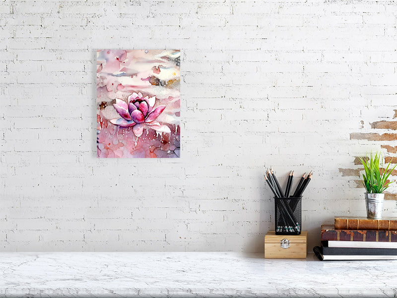 Multi-Color Fine Art Print, Lotus Flower Wall Decor, Home Decor, Gift for Art Lovers, Meditation Room Decor, [...]