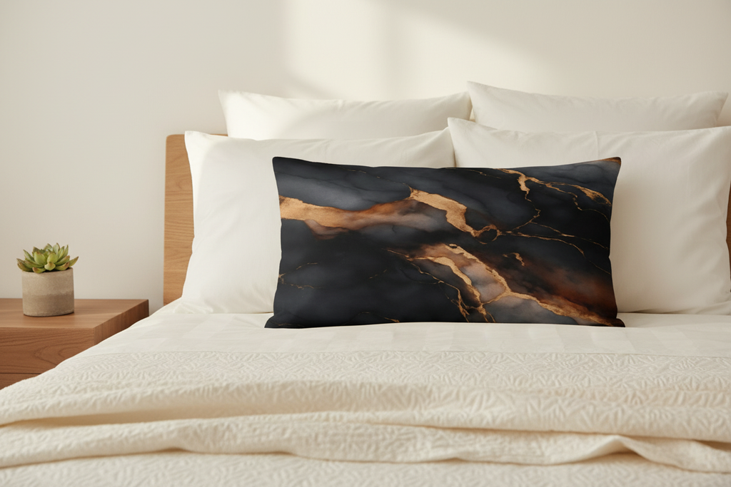 Decorative Pillow Case - Soft Polyester Pillowcase with Hidden Zipper