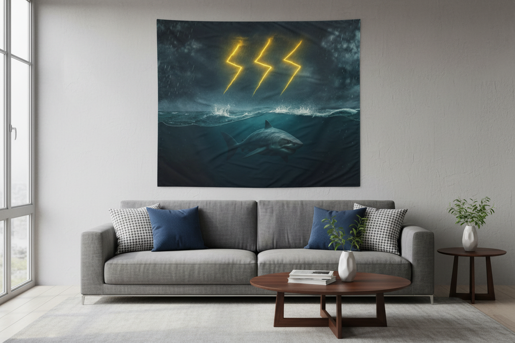 Indoor Wall Tapestry - Lightweight Decorative Wall Art Hanging
