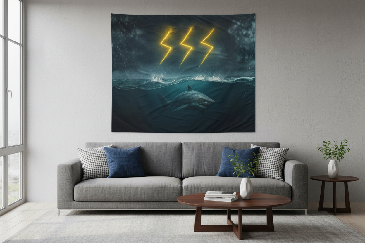 Indoor Wall Tapestry - Lightweight Decorative Wall Art Hanging