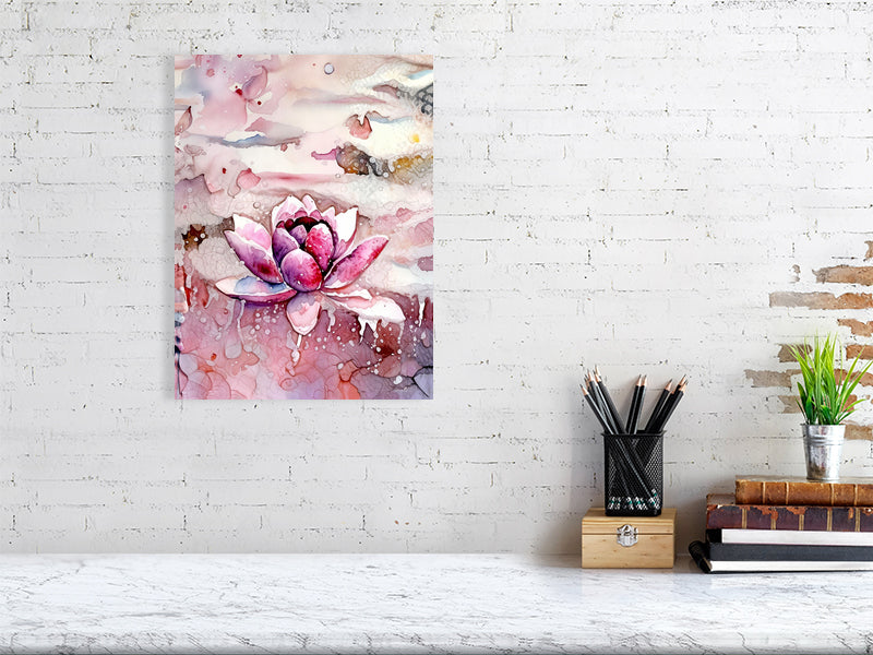 Multi-Color Fine Art Print, Lotus Flower Wall Decor, Home Decor, Gift for Art Lovers, Meditation Room Decor, [...]