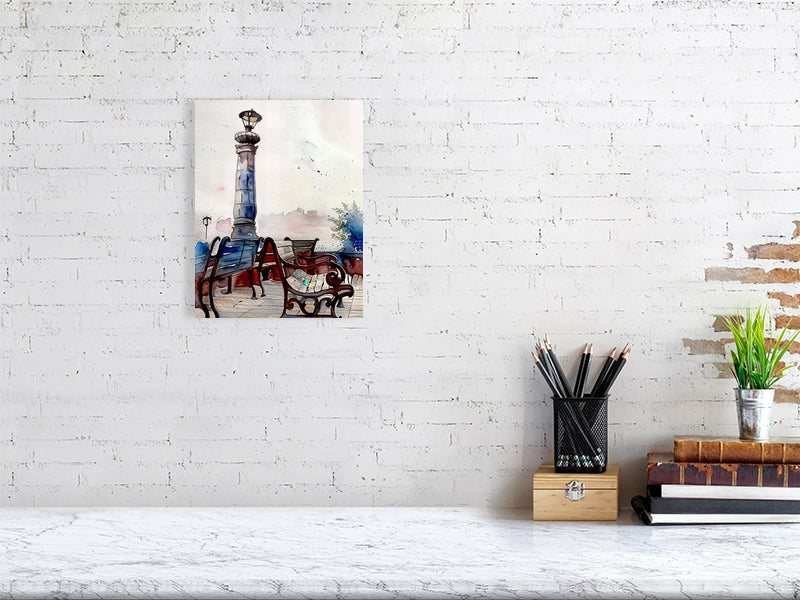 Fine Art Watercolor Art Print, Multi-color Wall Decor for Home, Perfect Gift for Art Lovers, Office Decoration, Unique Housewarming Present