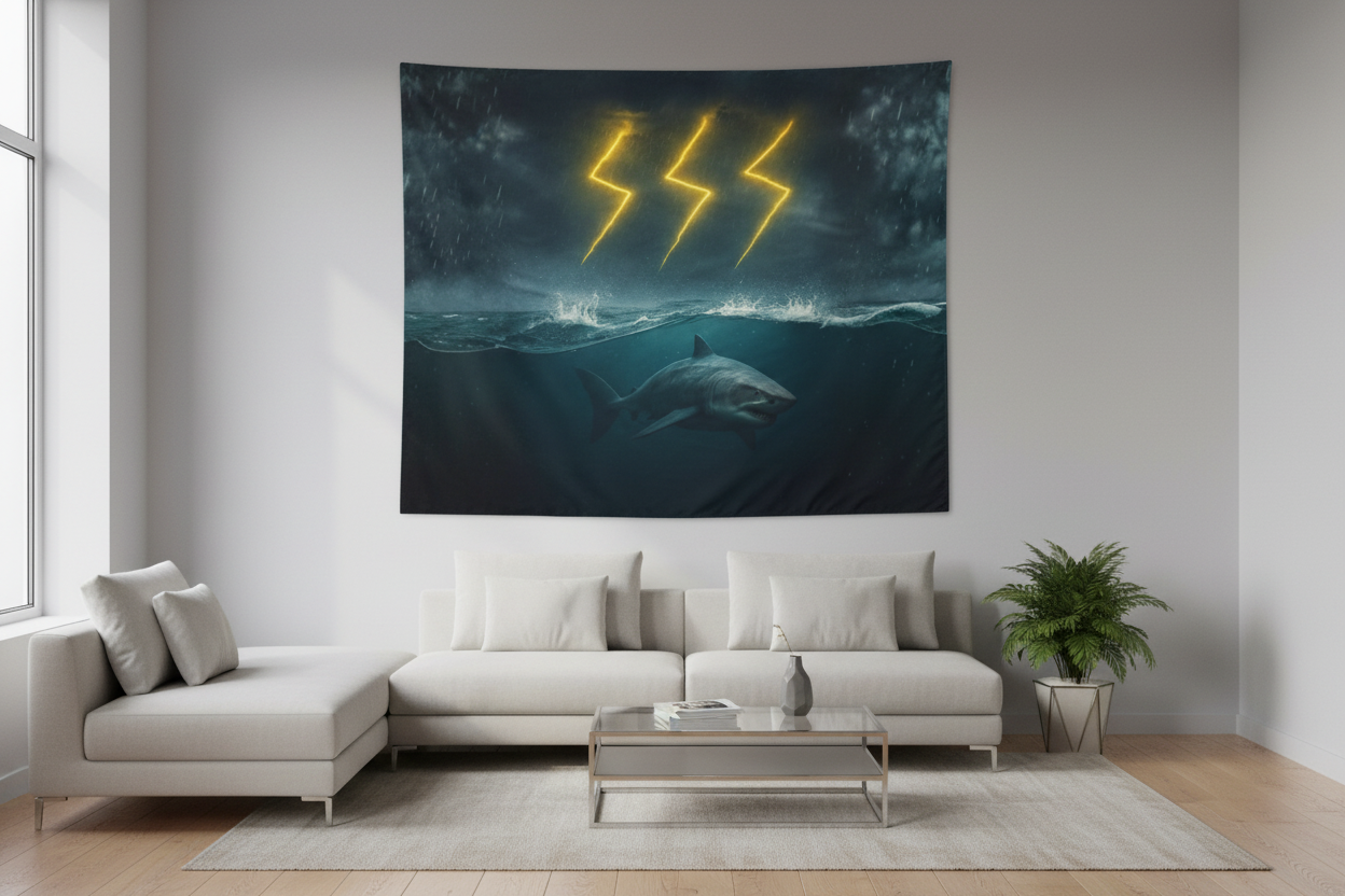 Indoor Wall Tapestry - Lightweight Decorative Wall Art Hanging