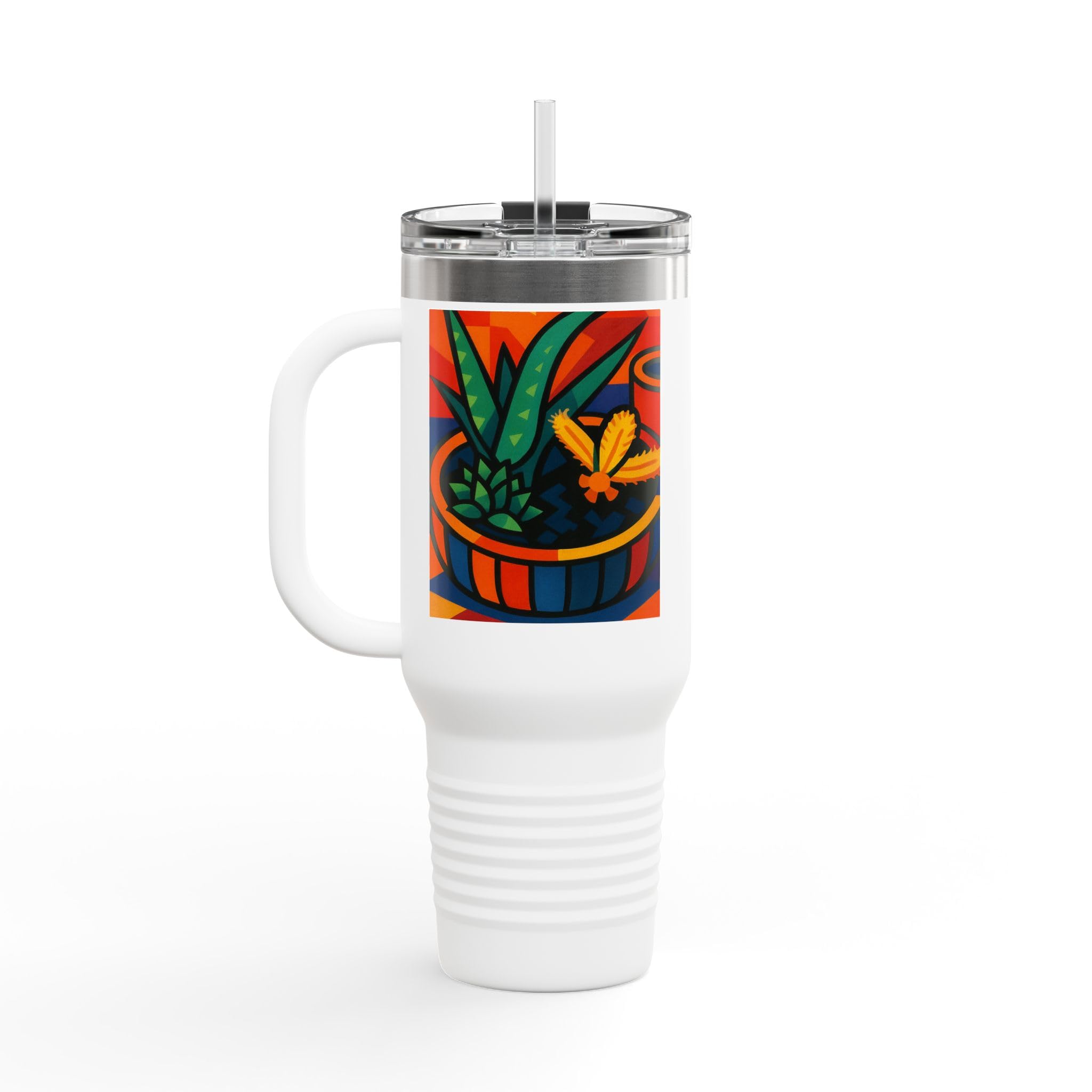 40oz Insulated Travel Mug - Eco-Friendly Leak-Proof Coffee Tumbler