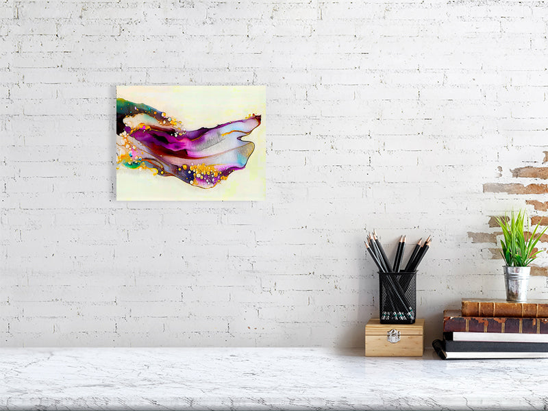 Elegant Abstract Fluid Fine Art Print, Modern Home Décor, Wall Art, Colorful Artwork, Gift for Art Lovers, Unique Home Accent
