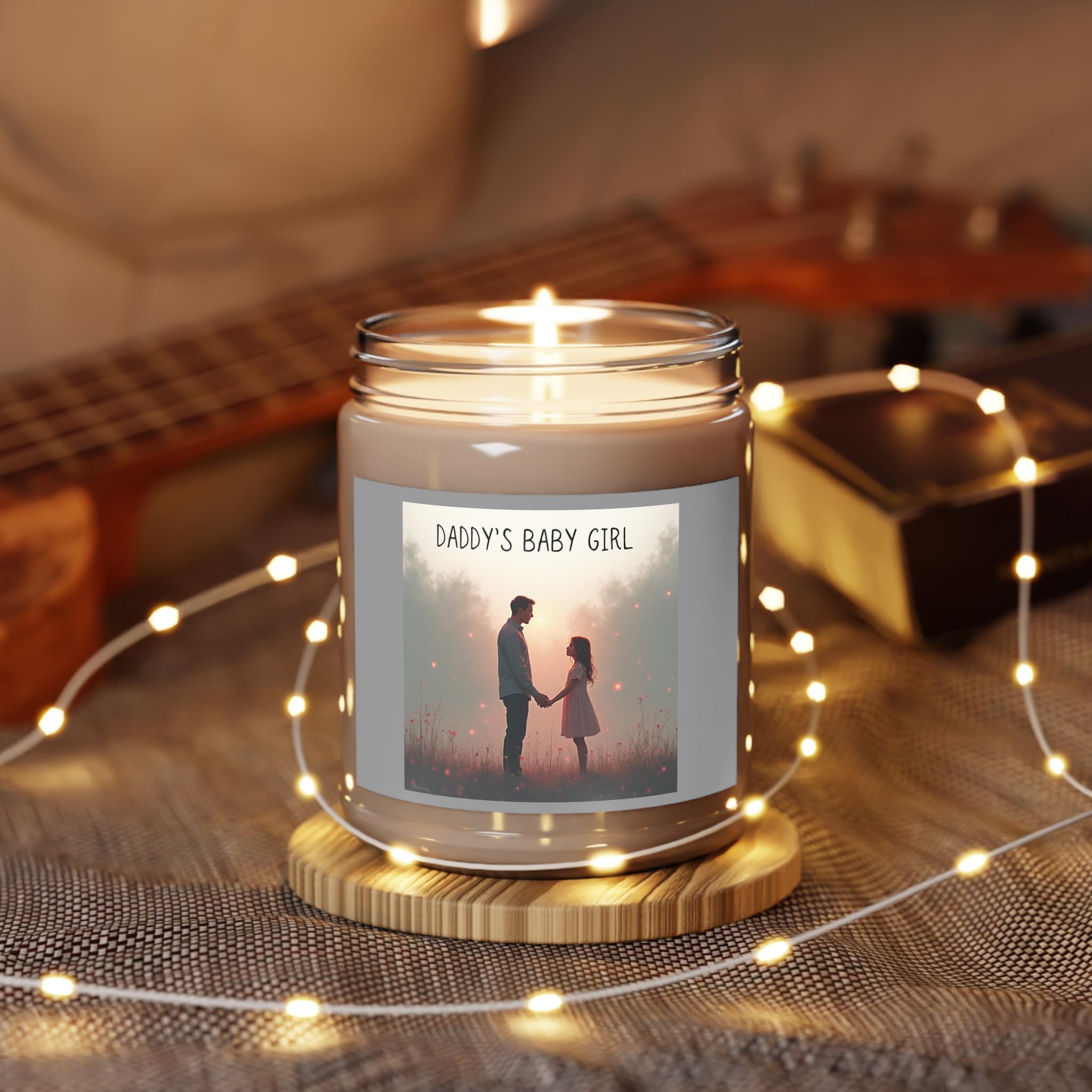 Daddy's Baby Girl Scented Soy Candle - Father's Day Gift