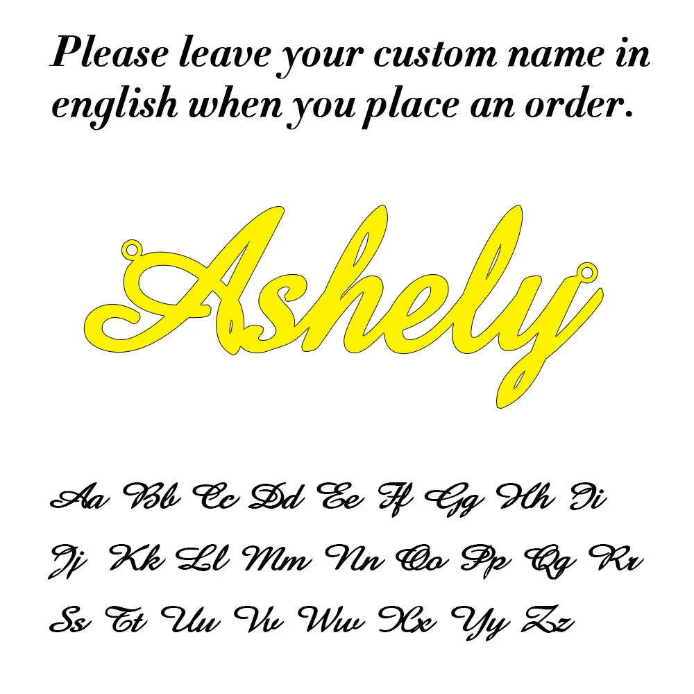 Custom Name Necklace