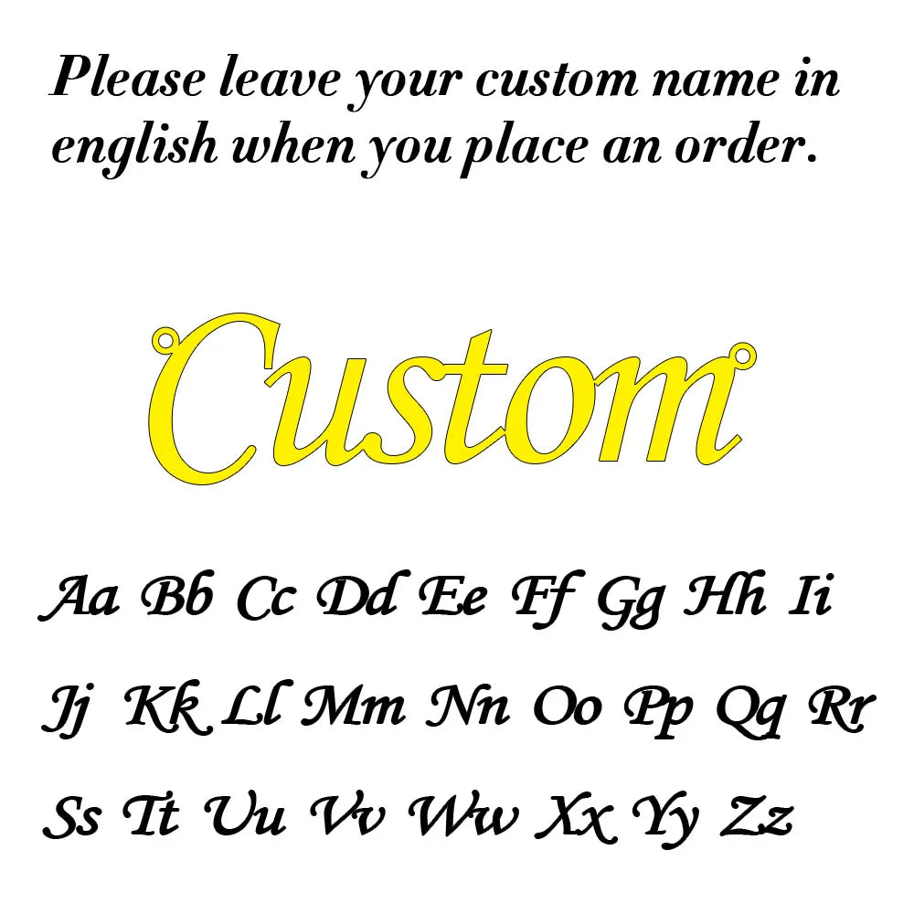 Personalized Gold Name Necklace
