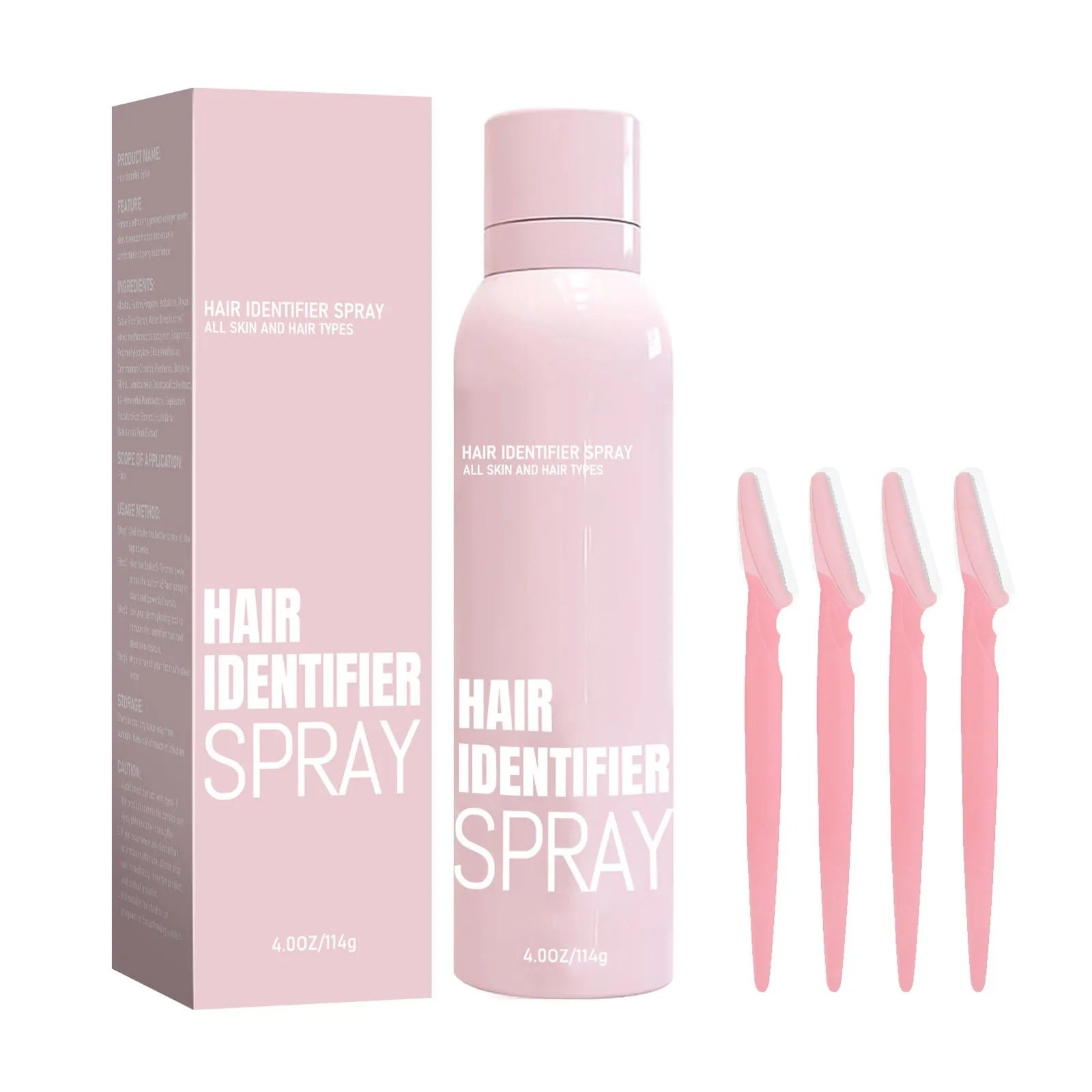 1/2/3 PCS Hair Identifier Spray For Face,to Show Facial Hair
