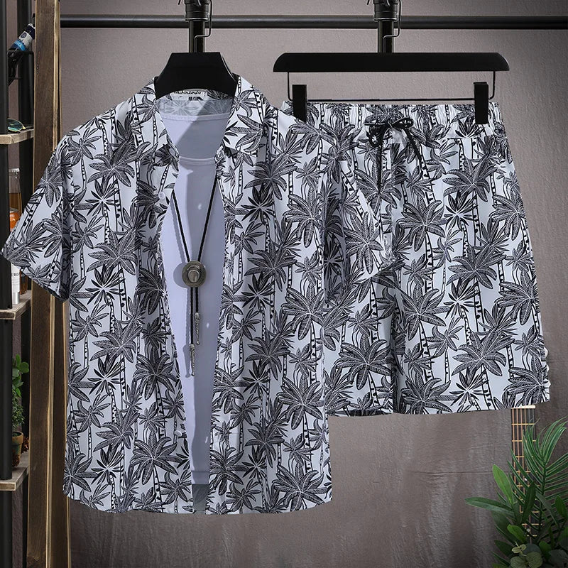 Men vacay Beach shorts Set