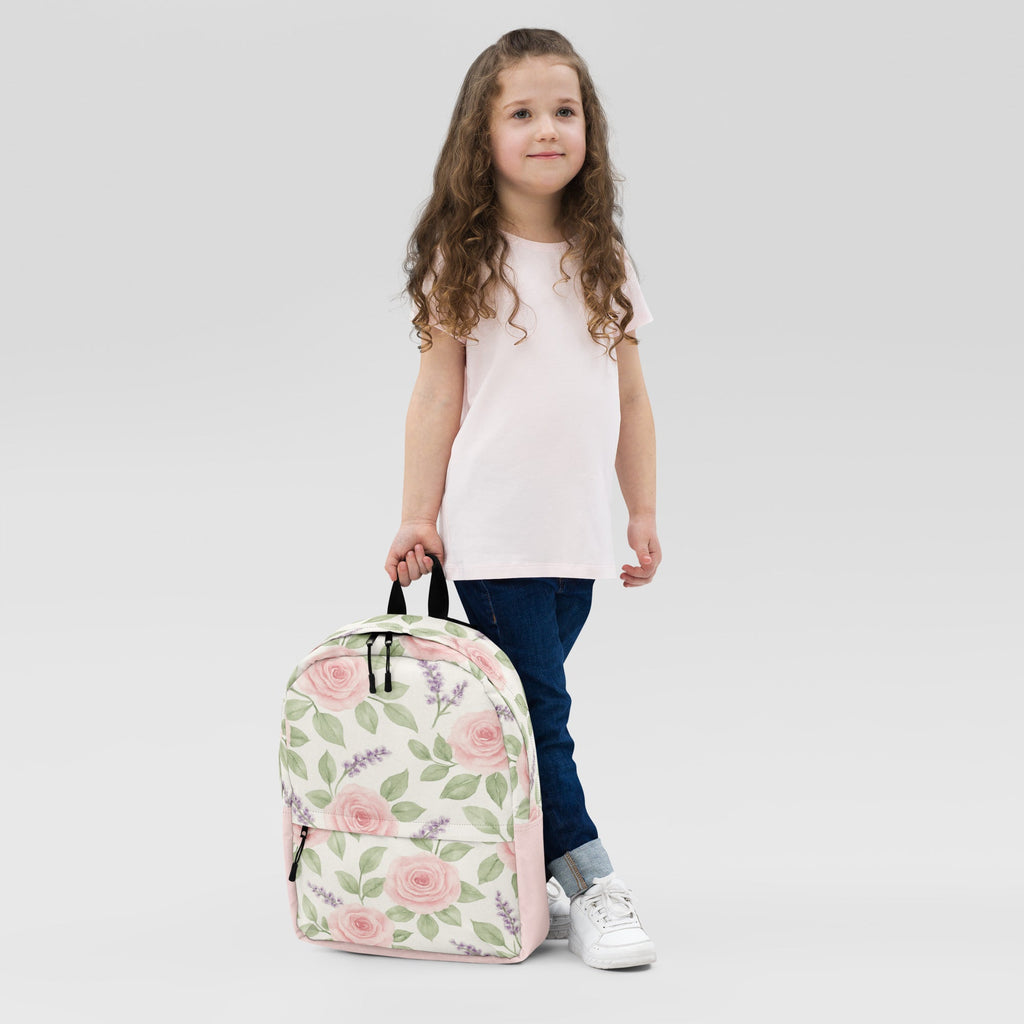 Kids Faith & Floral Backpack | Water-Resistant | Adjustable Straps & Laptop Sleeve