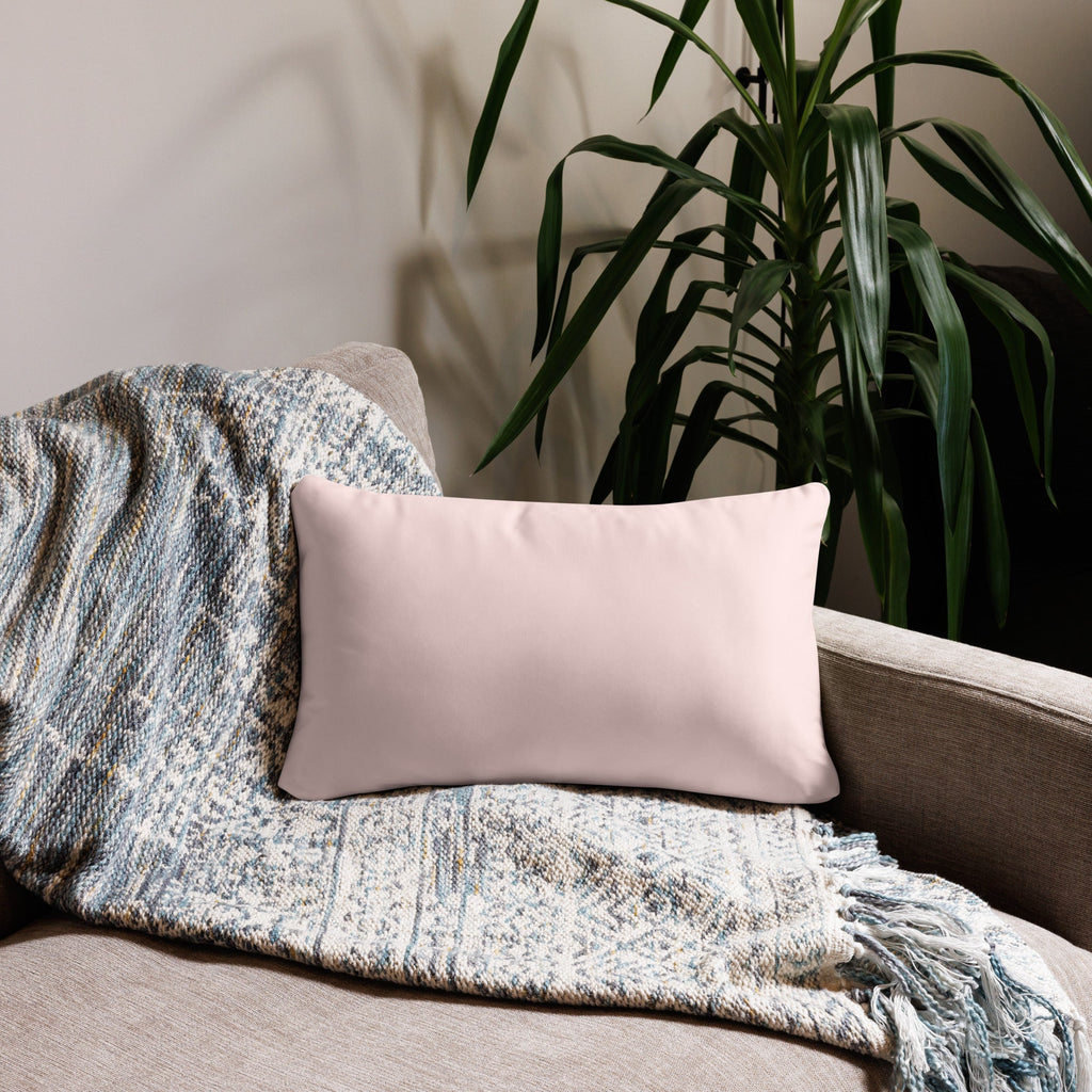 Floral Decorative Throw Pillow | Machine Washable | Soft Polyester with Insert