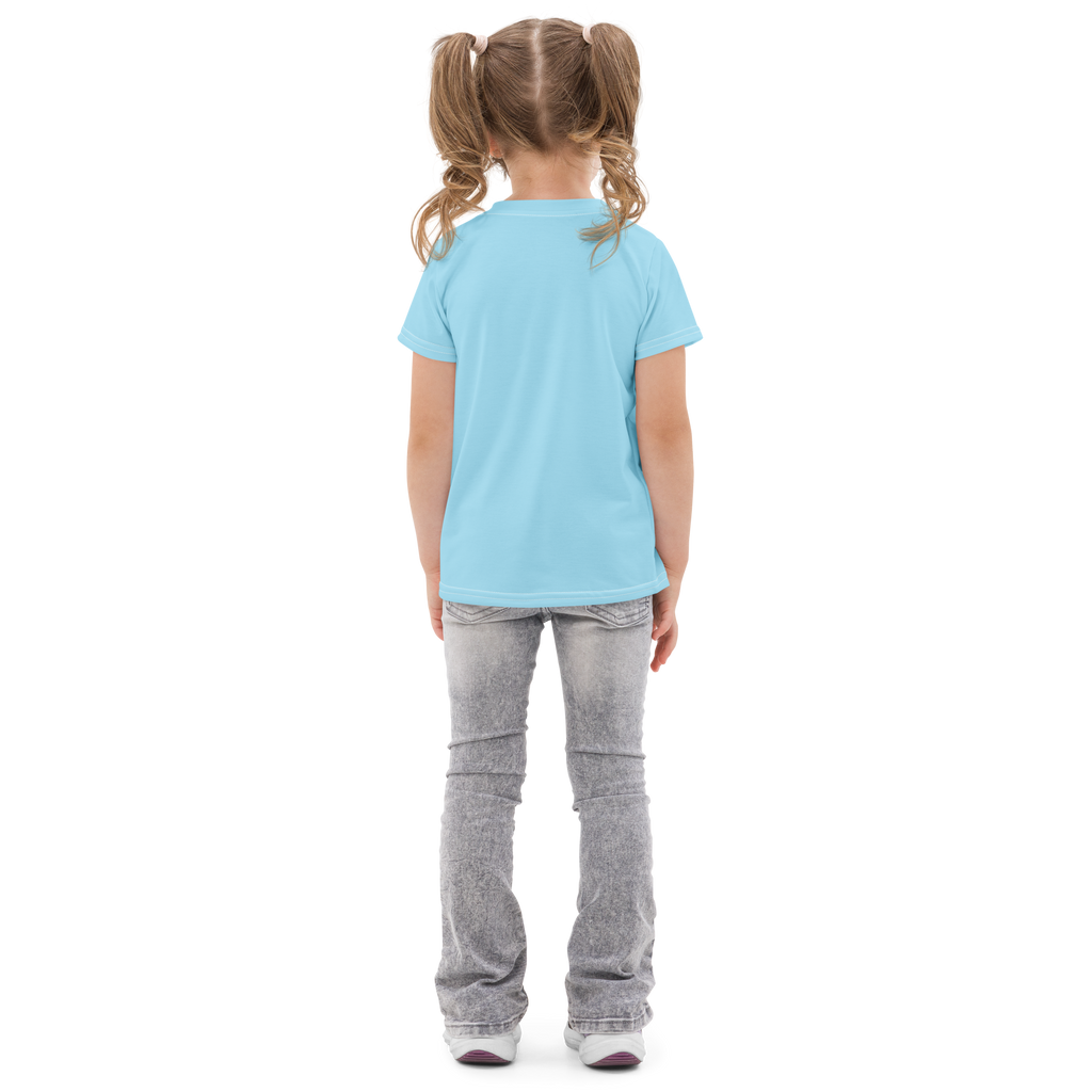 Kids Cotton Crew Neck T-Shirt - Soft Comfortable Tee for Children