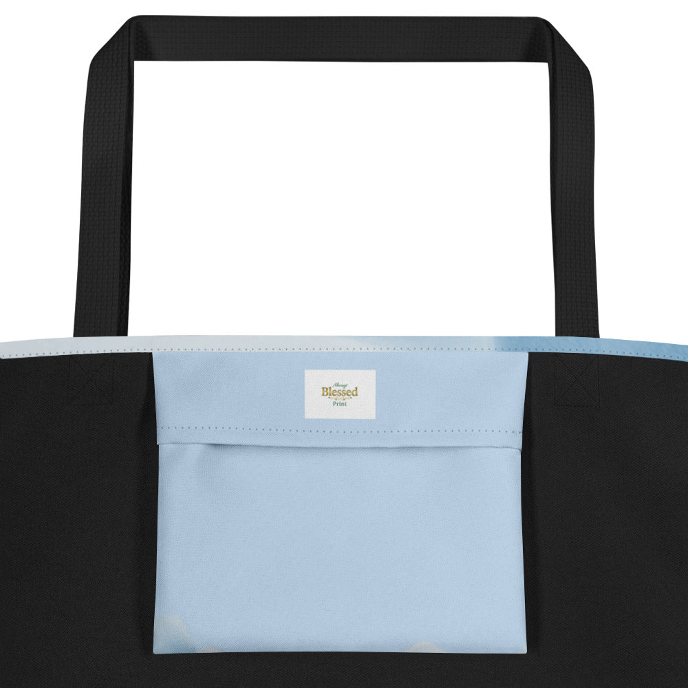 All-Over Print Large Tote Bag - Spacious Beach & Travel Bag