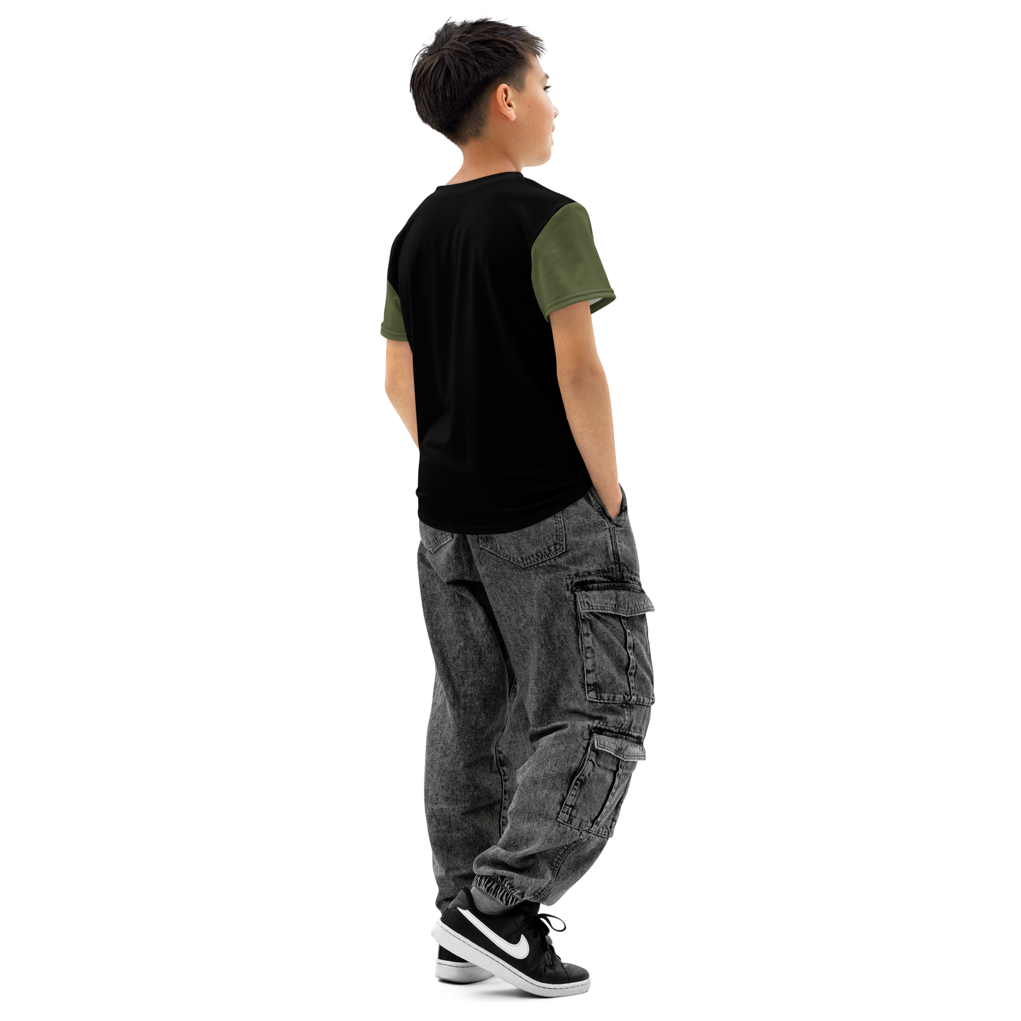 Youth Cotton Crew Neck T-Shirt | Soft Kids Tee | Comfortable Everyday Wear