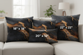 Decorative Pillow Case - Soft Polyester Pillowcase with Hidden Zipper