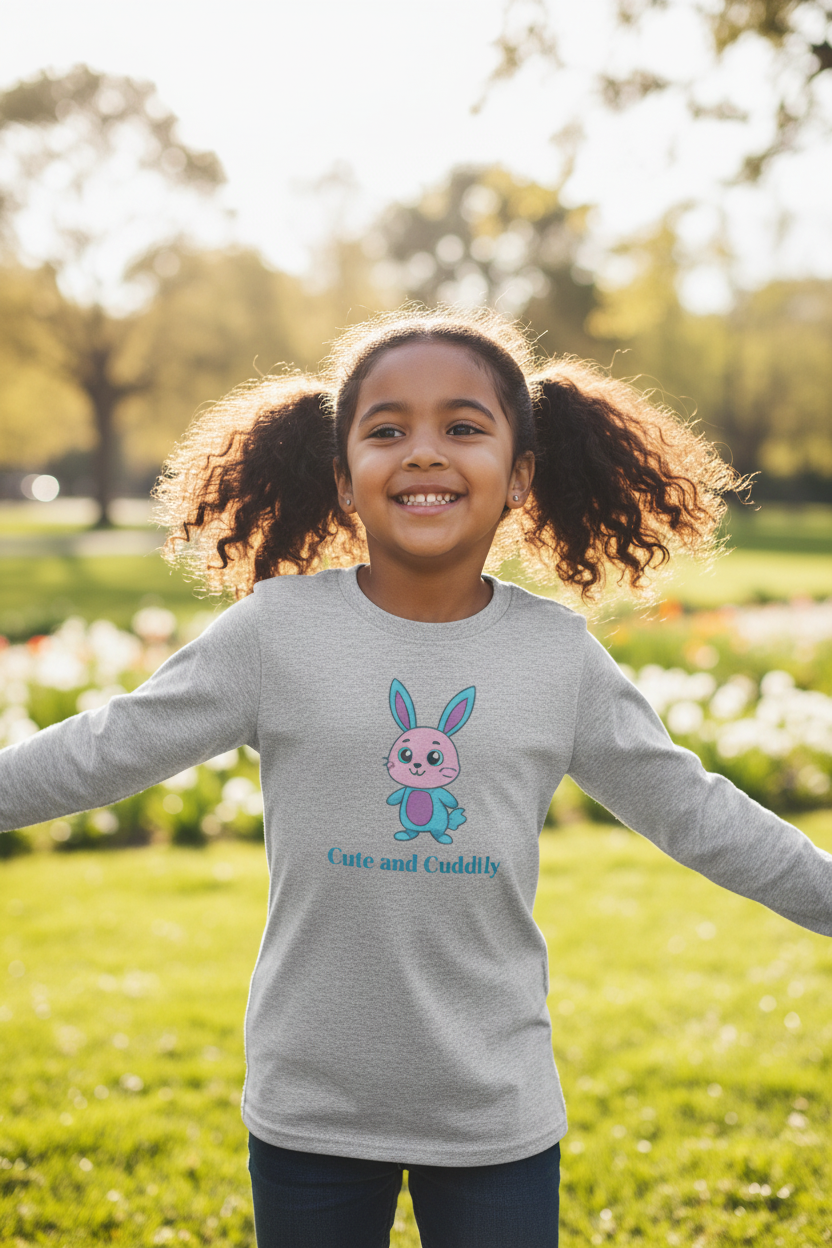 Youth Long Sleeve Tee | Soft Kids Long Sleeve Shirt