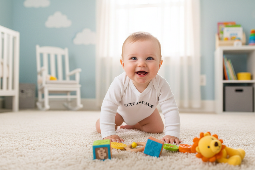 Cute Bunny Infant Bodysuit | Baby Shower Gift, Newborn Outfit, Toddler Clothing, Cute as Can Be, Spring Clothing