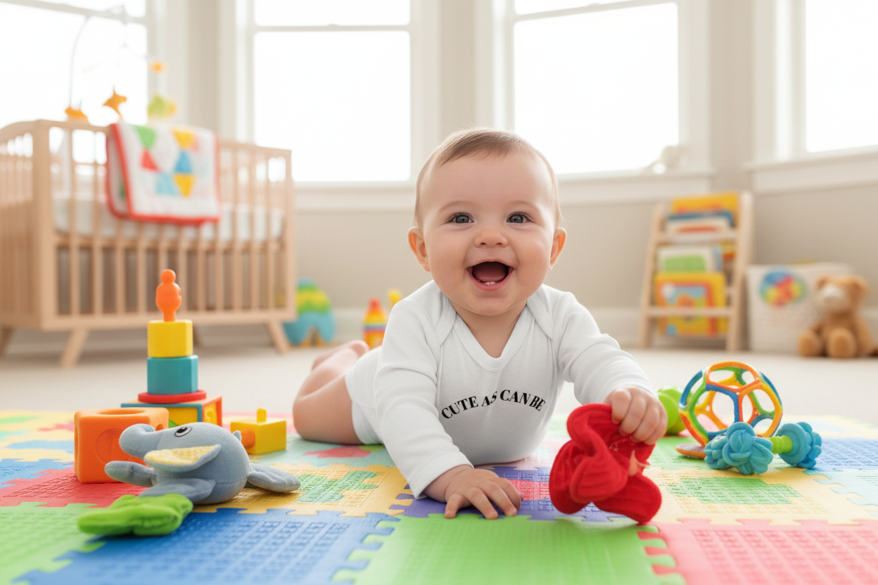 Cute Bunny Infant Bodysuit | Baby Shower Gift, Newborn Outfit, Toddler Clothing, Cute as Can Be, Spring Clothing