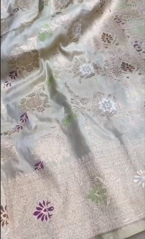 Banarasi Pure Katan Silk Saree handloom