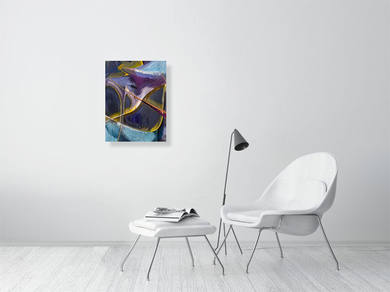 Colorful Abstract Canvas Wall Art, Modern Home Decor, Vibrant Wall Painting, Gift for Art Lovers, Unique Room Accent