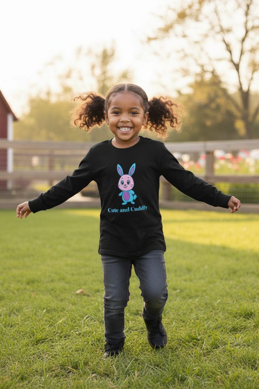Youth Long Sleeve Tee | Soft Kids Long Sleeve Shirt