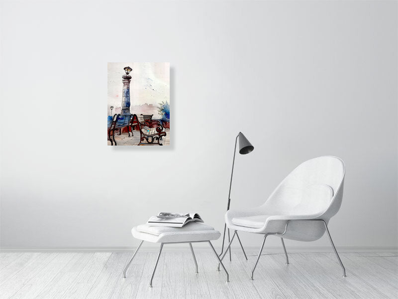Fine Art Watercolor Art Print, Multi-color Wall Decor for Home, Perfect Gift for Art Lovers, Office Decoration, Unique Housewarming Present
