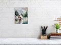 Rustic Landscape Canvas Art Print | Cozy Home Decor, Nature Wall Art, Cabin Decor, Gift for Nature Lovers, Tranquil Artwork