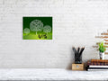 Tribal Art Artistic Nature Fine Art Wall Decor, Eco-Friendly Home Art, Green Tree Print, Rustic Farmhouse Decor, Living Room Wall Art, Gift Idea