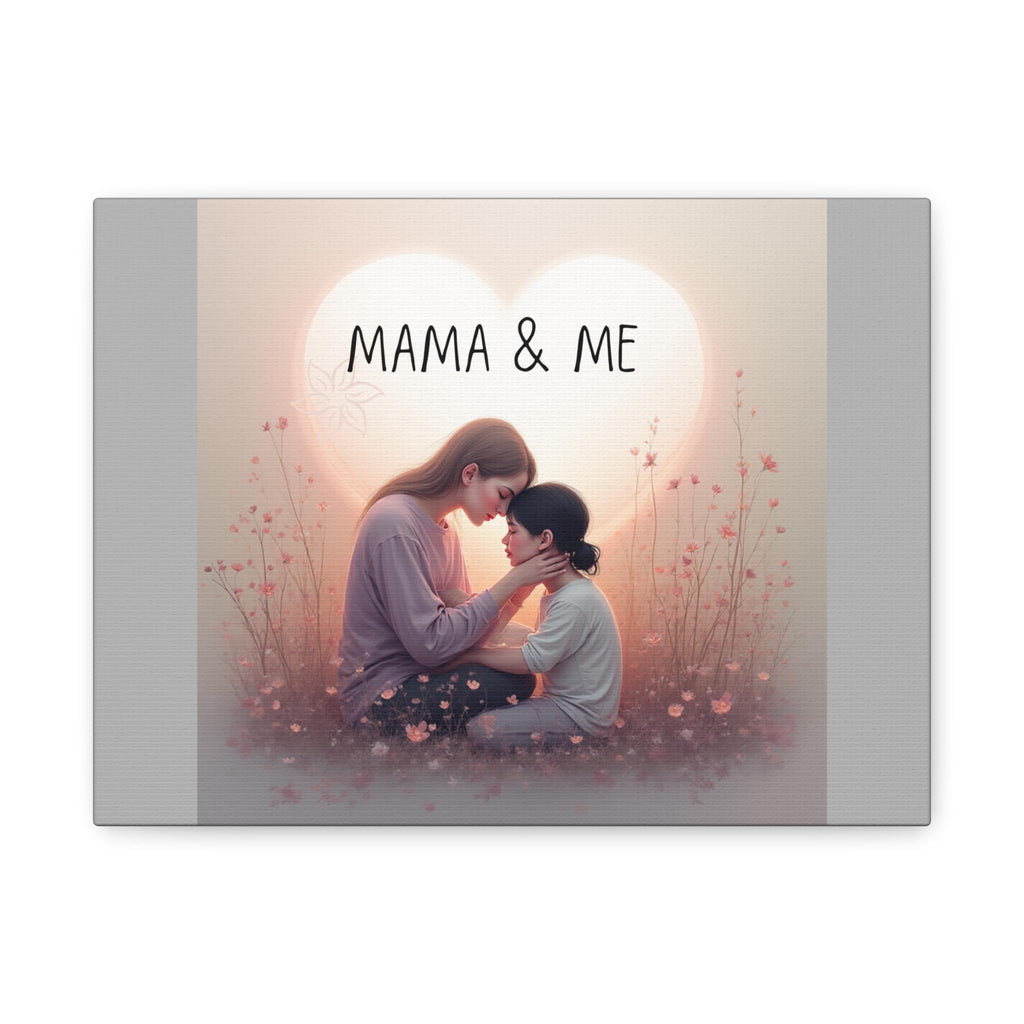 Mama & Me Canvas Wall Art | Mother Child Nursery Decor