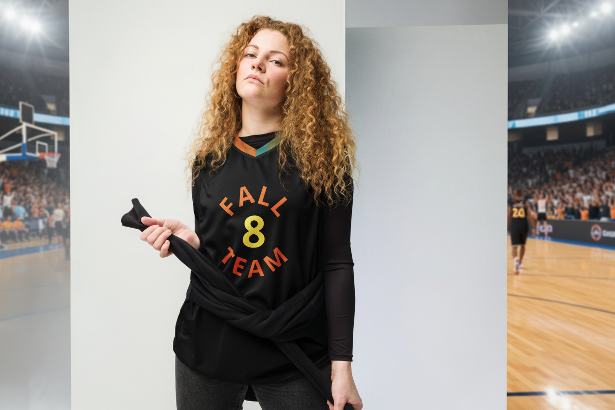 Recycled Unisex Basketball Jersey - Sustainable Performance Sportswear