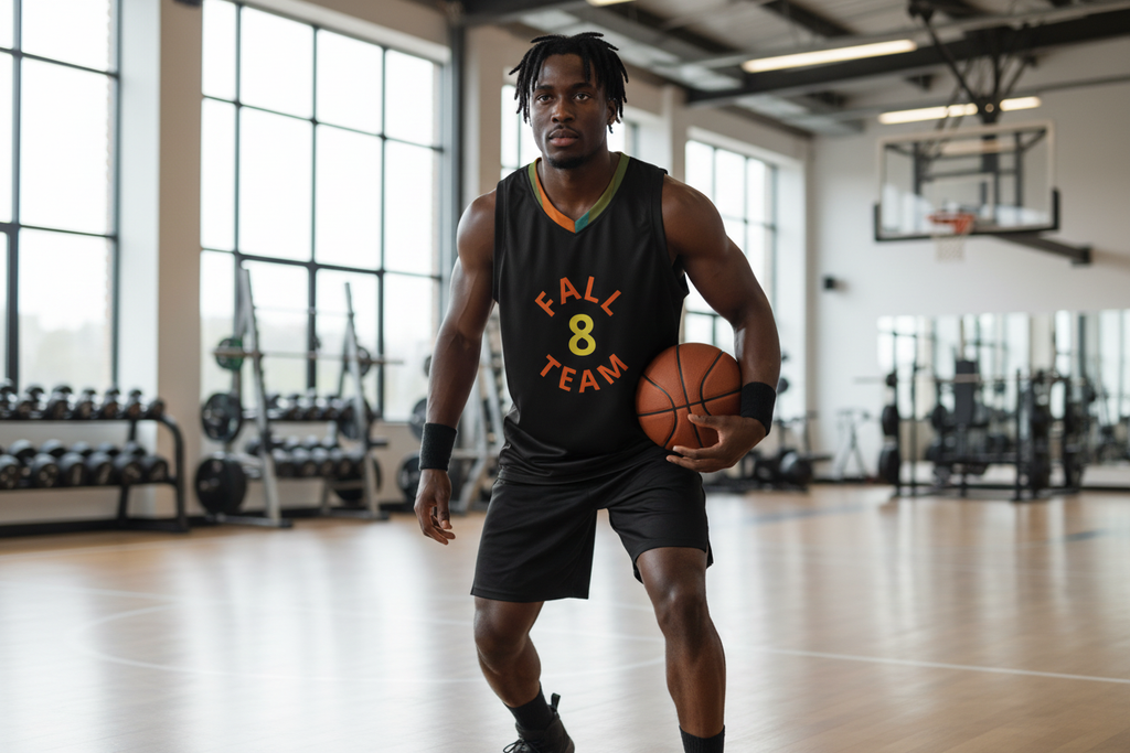 Recycled Unisex Basketball Jersey - Sustainable Performance Sportswear