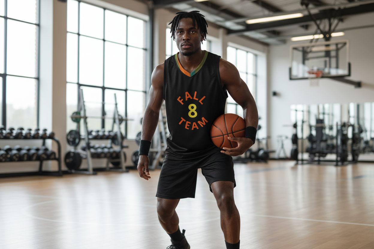 Recycled Unisex Basketball Jersey - Sustainable Performance Sportswear