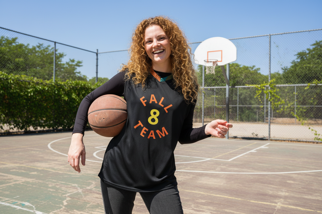 Recycled Unisex Basketball Jersey - Sustainable Performance Sportswear