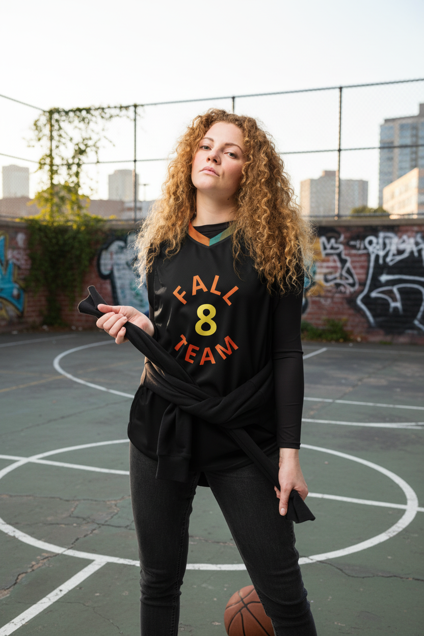 Recycled Unisex Basketball Jersey - Sustainable Performance Sportswear