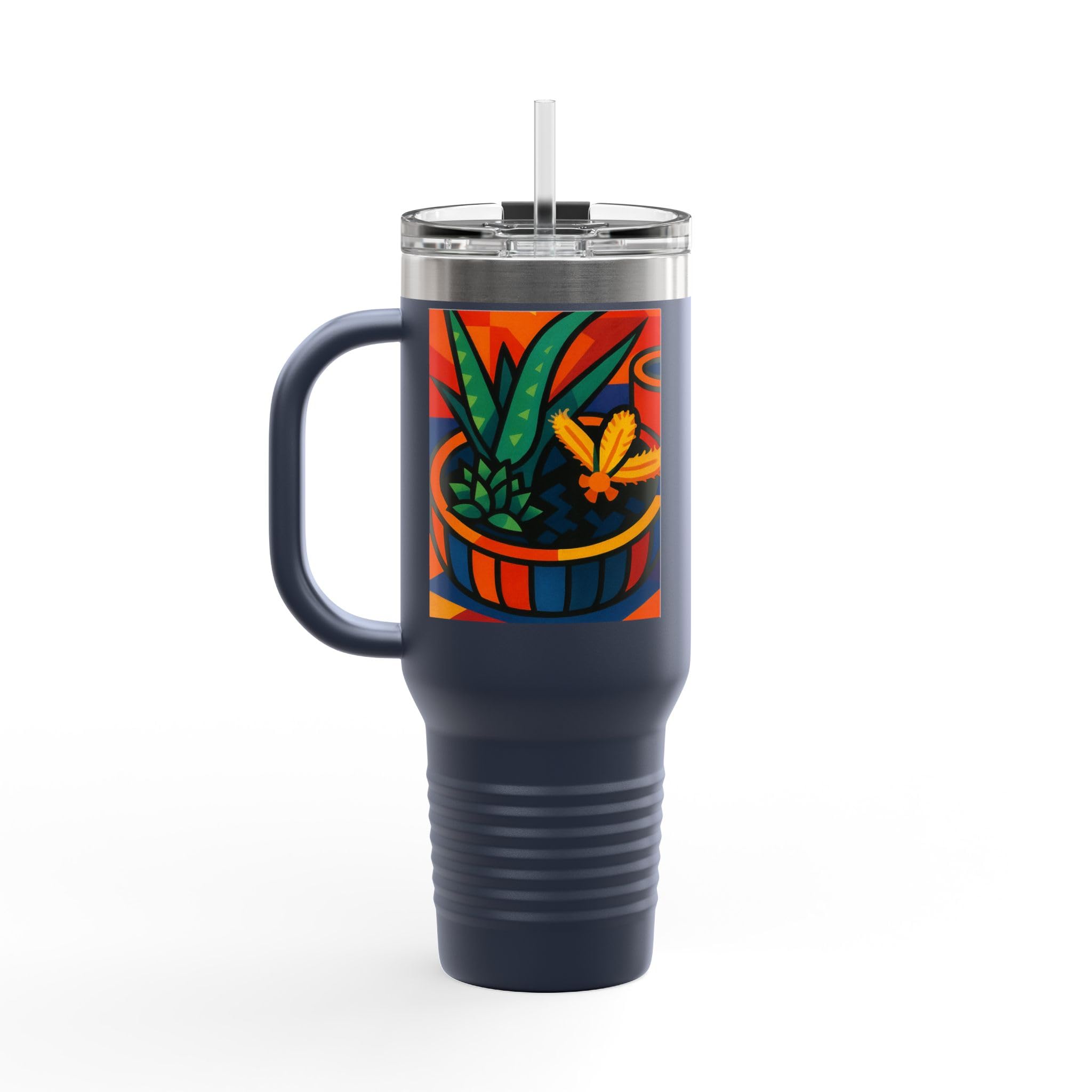 40oz Insulated Travel Mug - Eco-Friendly Leak-Proof Coffee Tumbler