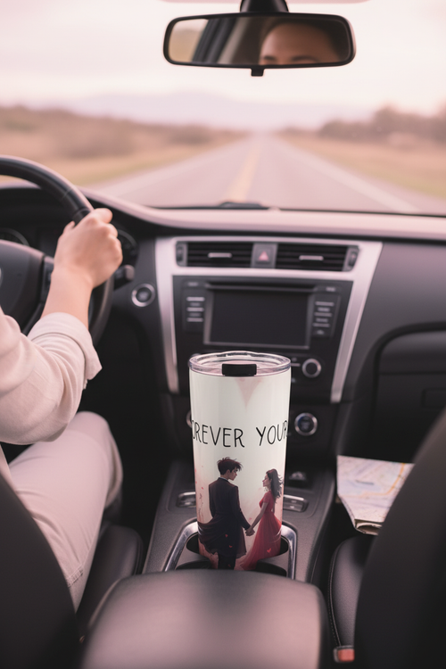 20oz Tapered Stainless Steel Tumbler - Insulated Travel Cup