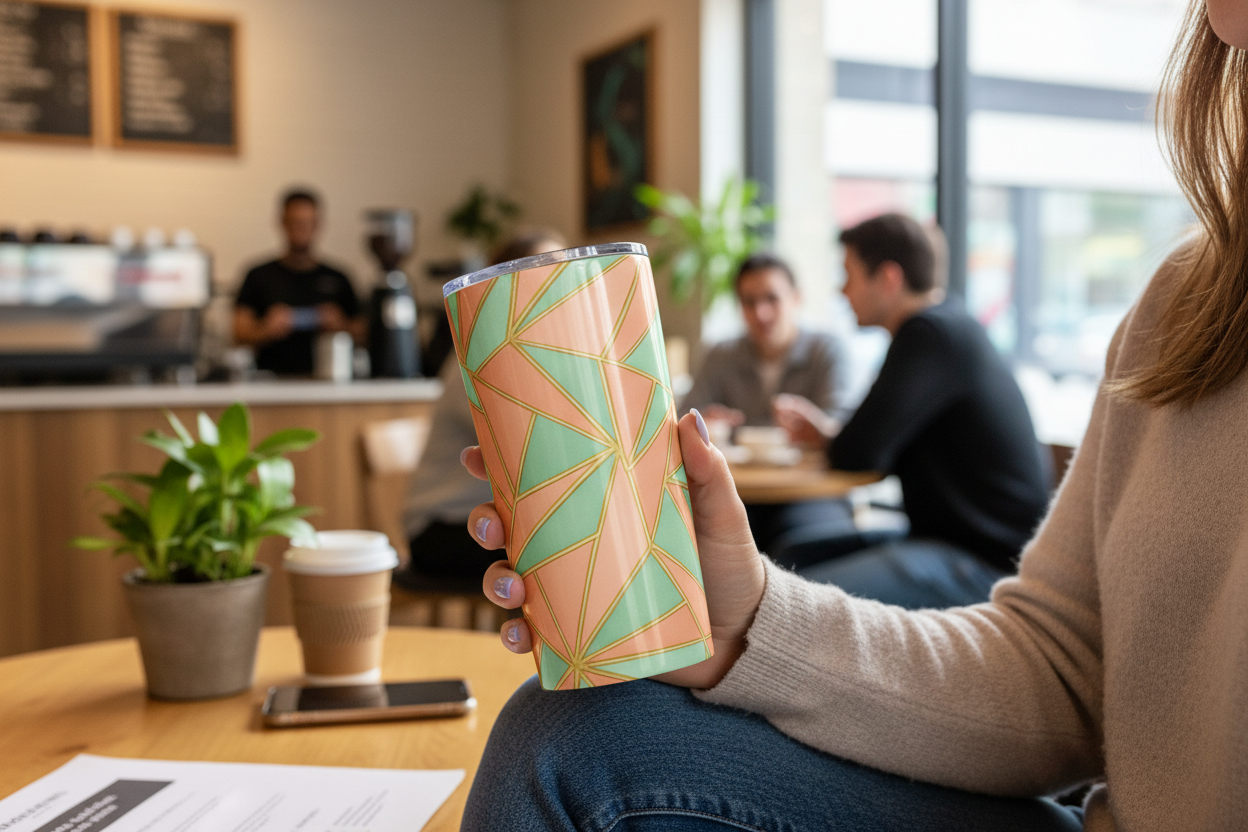 20oz Stainless Steel Tumbler - Insulated Travel Cup