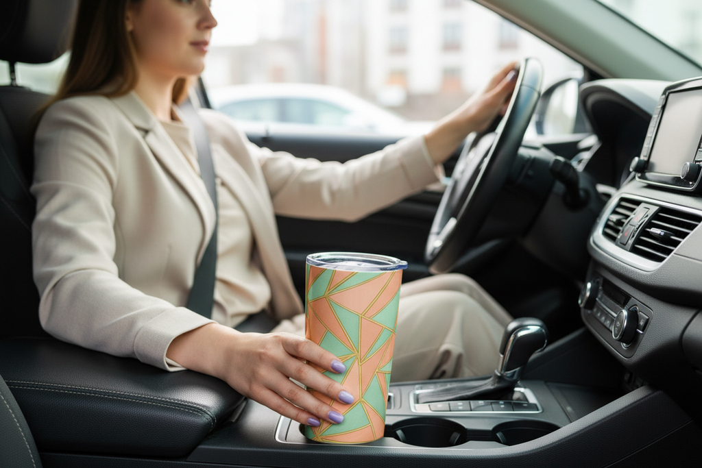 20oz Stainless Steel Tumbler - Insulated Travel Cup