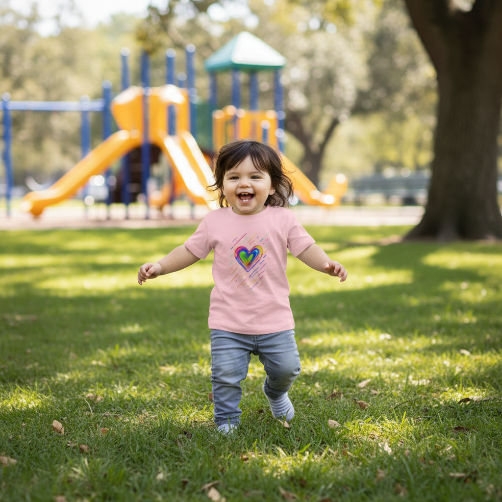 Toddler Short Sleeve Tee | Soft Everyday Kids T-Shirt