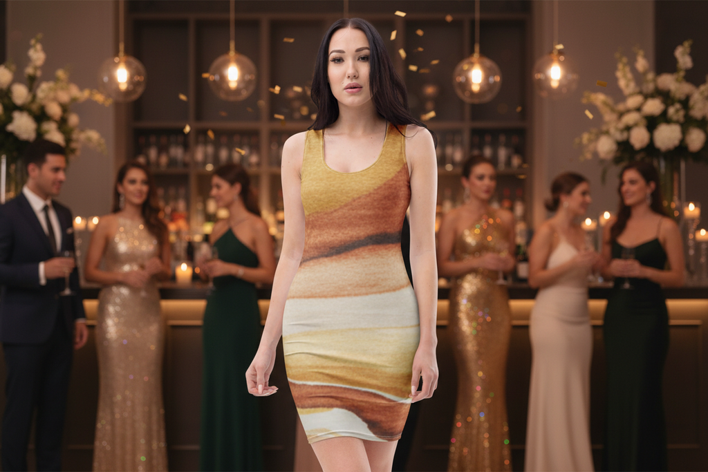 Bodycon Dress - Flattering Figure-Hugging Women's Dress