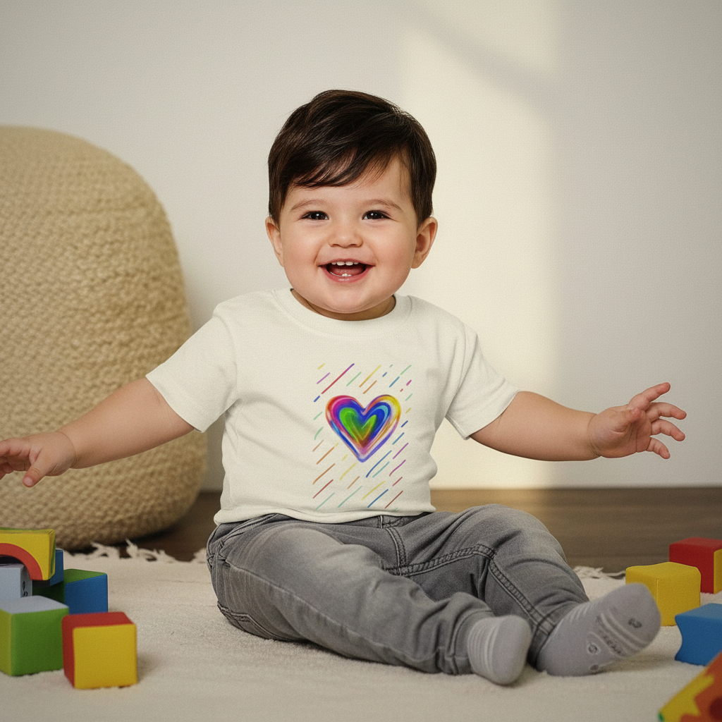 Toddler Short Sleeve Tee | Soft Everyday Kids T-Shirt